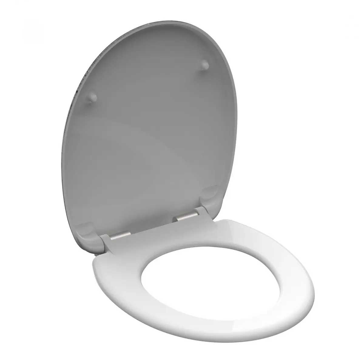 INDUSTRIAL GREY WC-Sitz mit Absenkautomatik