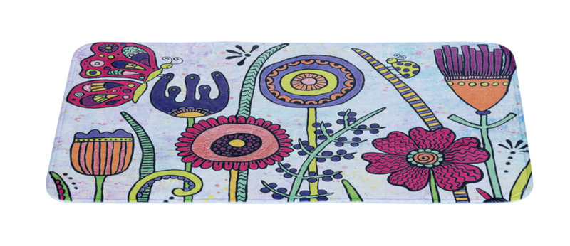 Rollin'Art FULL BLOOM Badematte, 45x75 cm