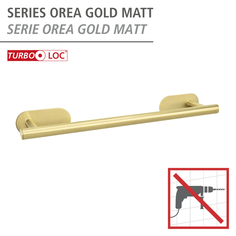 OREA Gold matt Turbo-Loc® 40 cm Handtuchstange OREA Gold matt Turbo-Loc® 40 cm Handtuchstange