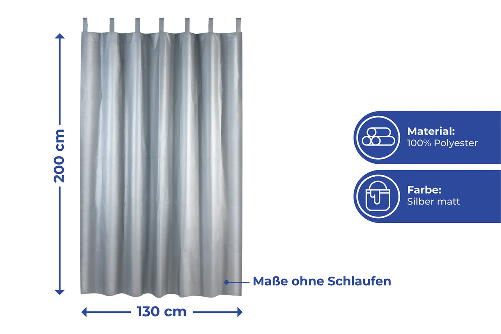 Thermo-Türvorhang 130x200cm