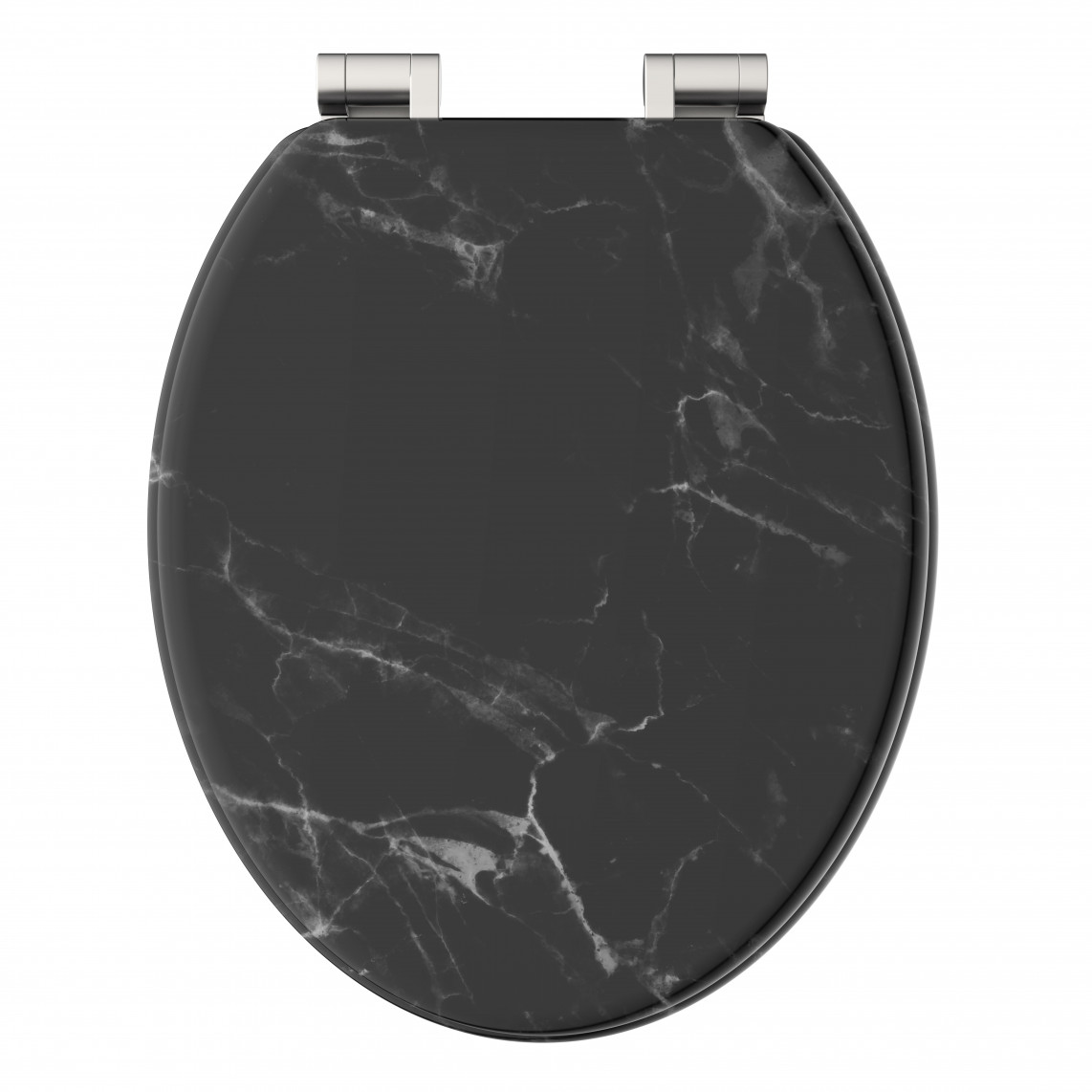 MARMOR BLACK WC-Sitz mit MDF-Holzkern