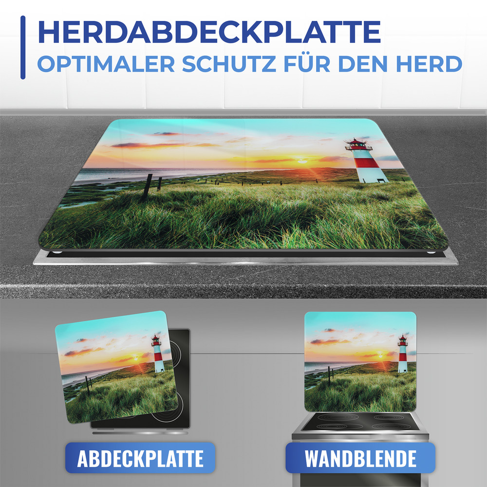 LEUCHTTURM Multiplatte 56x50 cm aus Glas