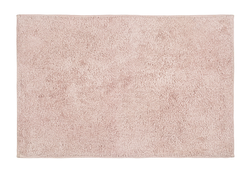 25264100_badteppich-ono-rosa ONO rosa Badteppich, 50x80 cm aus Baumwolle