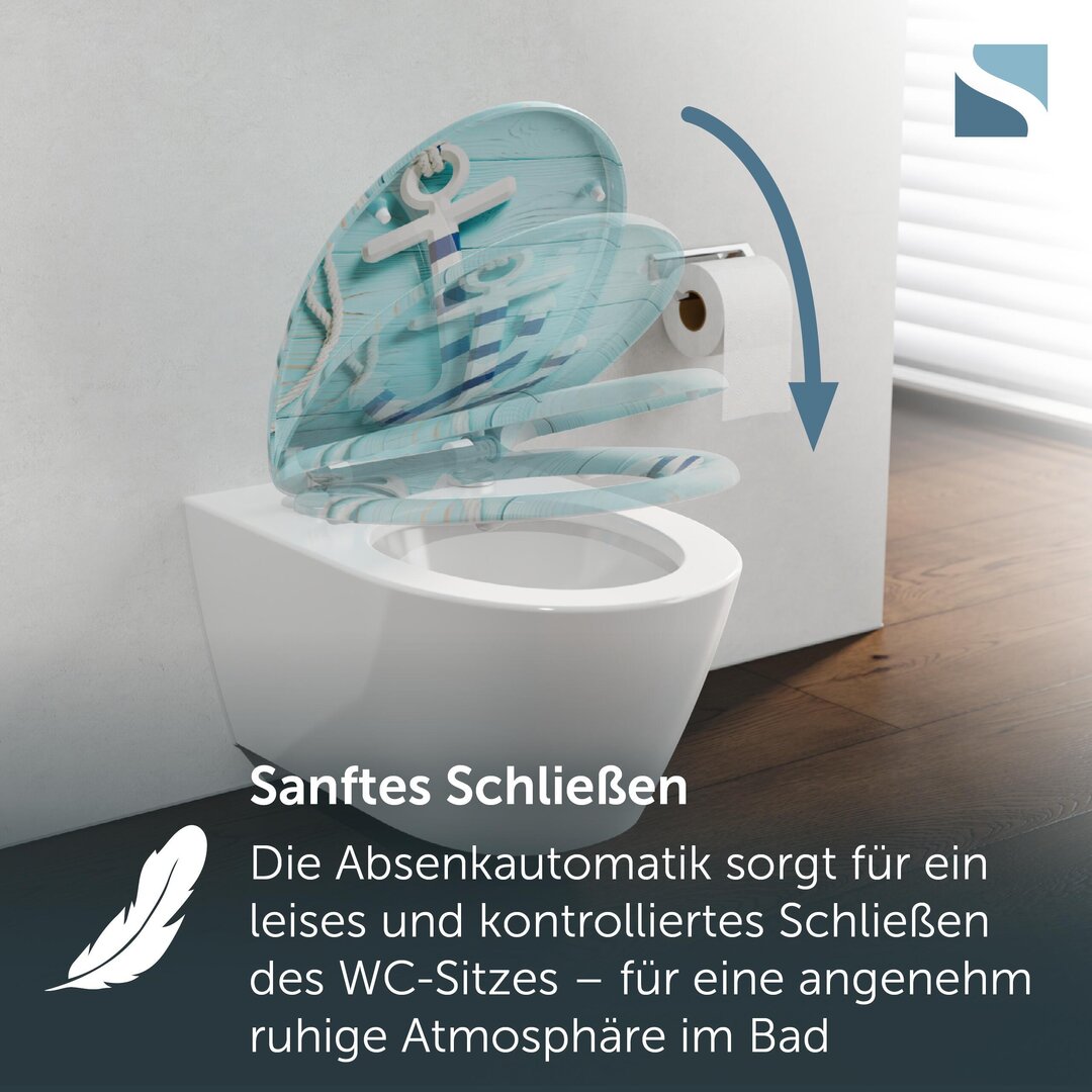 ANCHOR WC-Sitz mit Absenkautomatik