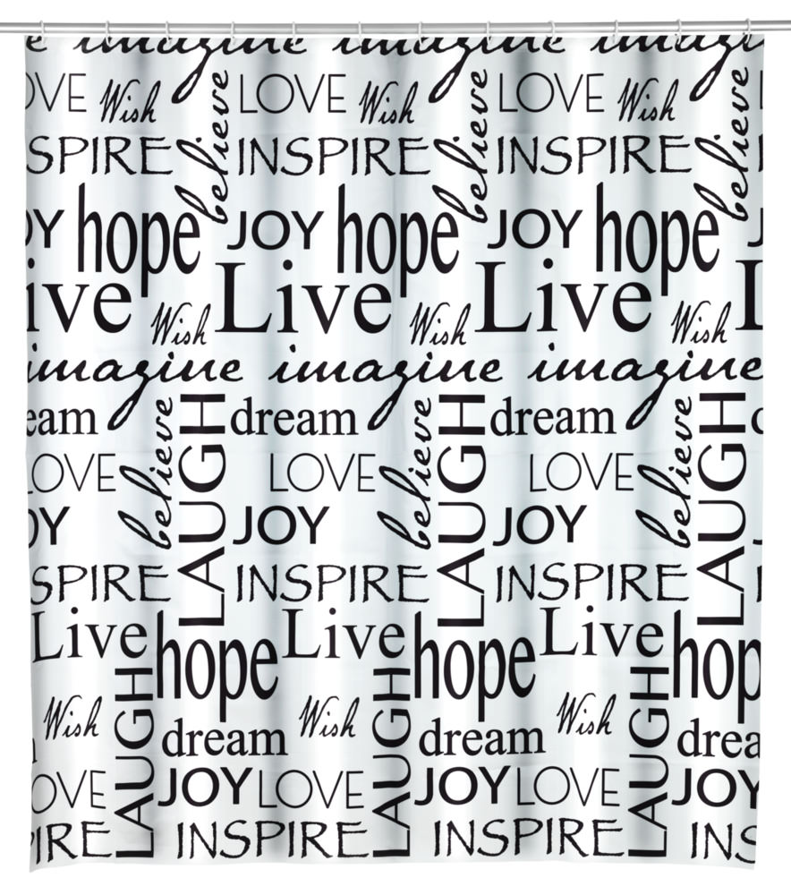 25743100_duschvorhang-live-1 LIVE Duschvorhang, 180x200 cm, absolut wasserdicht