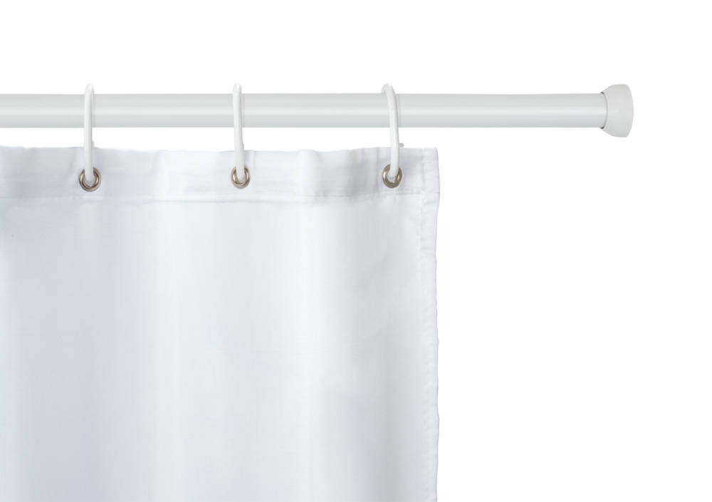 19209100_teleskop-duschstange-weiss-8 WEISS 110-185 cm Duschvorhangstange 20 mm