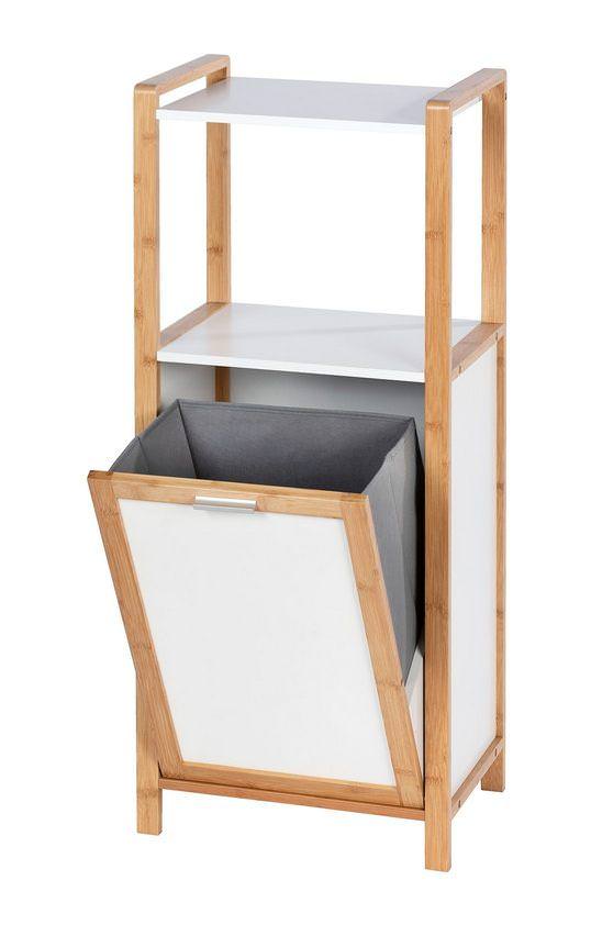 50713100_regal-finja-waeschebox-8 FINJA Regal mit Wäschebox, Bambus/MDF