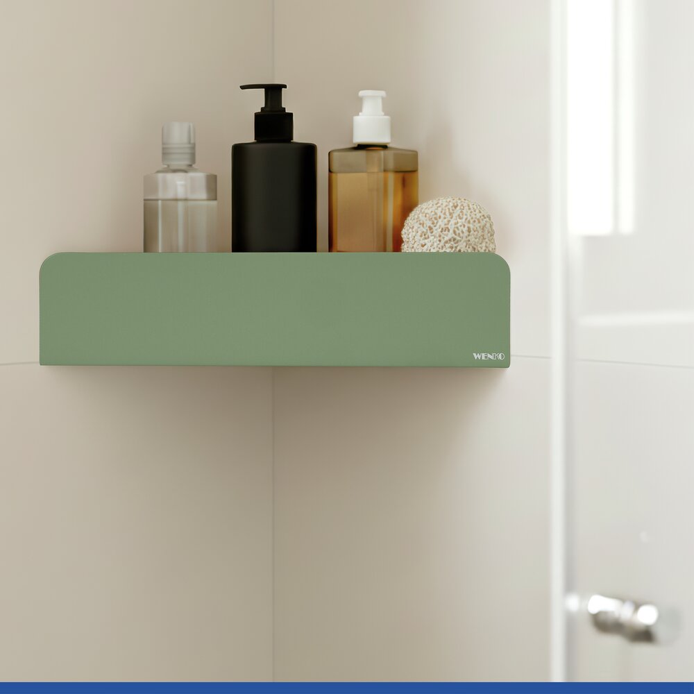 LIZAN grün Turbo-Loc® Eckablage aus Edelstahl