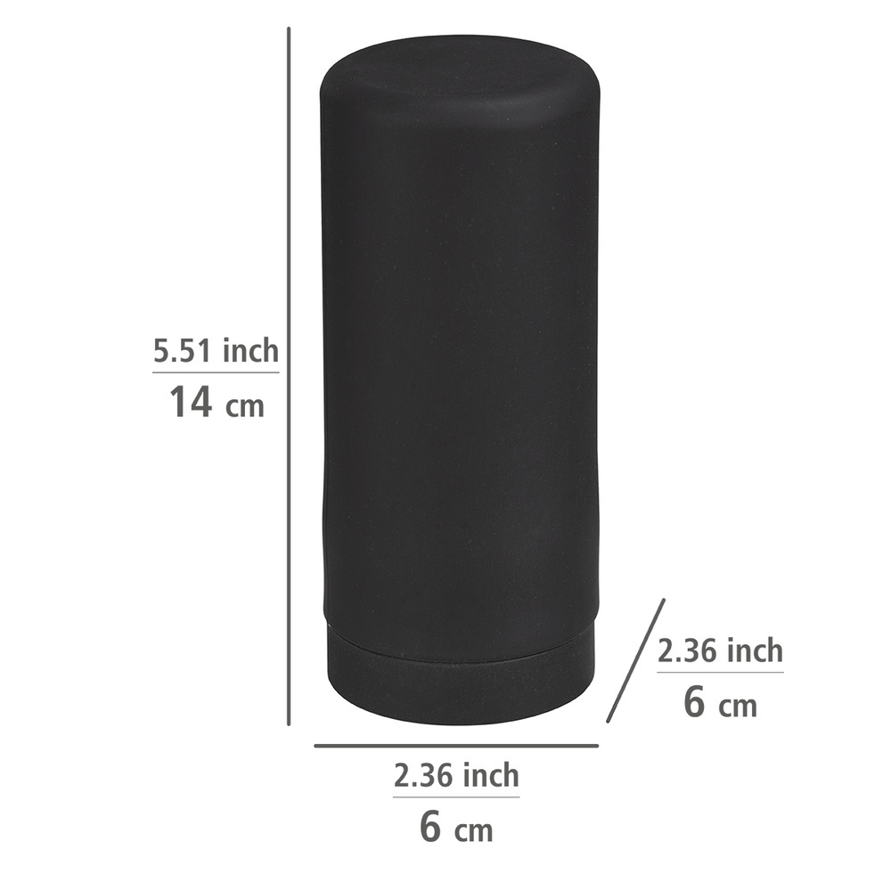 EASY Squeez-e Schwarz Seifenspender 250 ml, Silikon EASY Squeez-e Schwarz Seifenspender 250 ml, Silikon