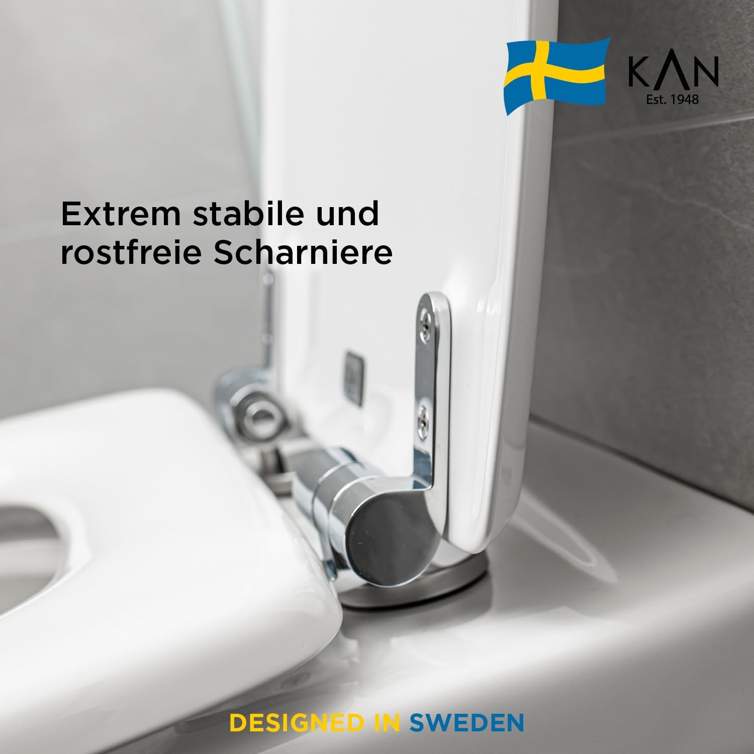 STOCKHOLM Universal WC-Sitz aus Formholz
