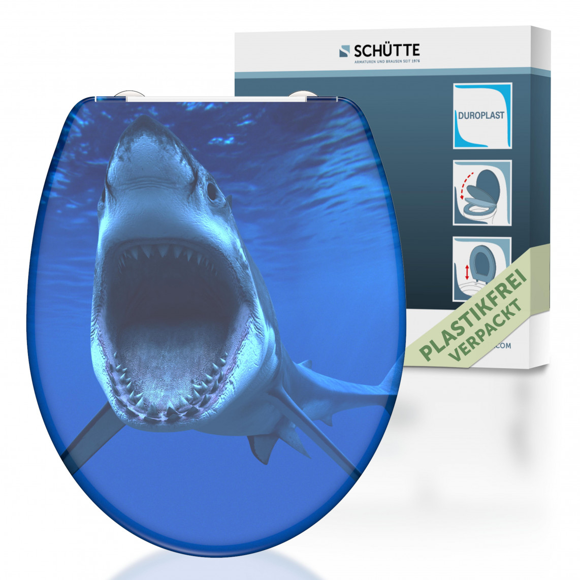 SHARK WC-Sitz zur Montage von oben