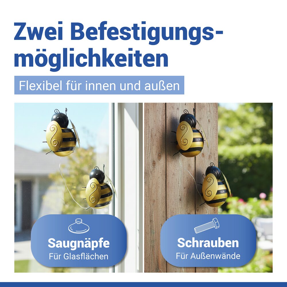 BIENE LED Solarleuchte, 2er-Set