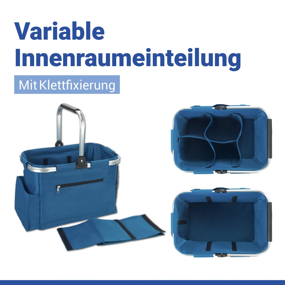 UNIVERSAL blau Outdoor Korb, 37 Liter