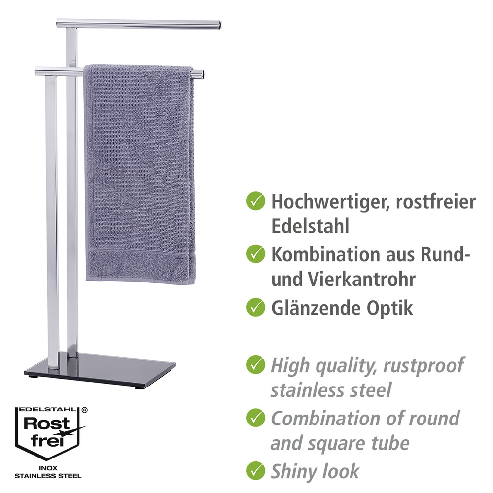 LAVA Handtuchständer aus Edelstahl