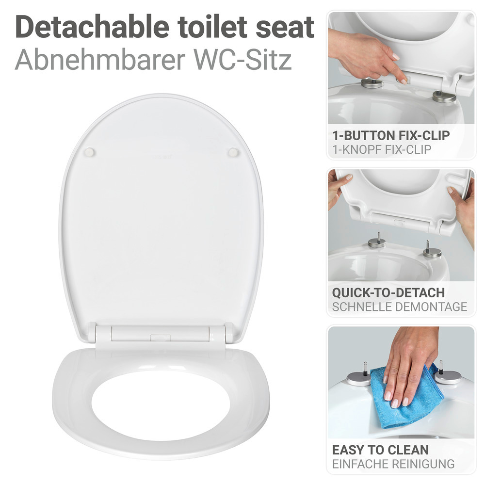 CORBARA Toilettendeckel belastbar bis 350 kg CORBARA Toilettendeckel belastbar bis 350 kg