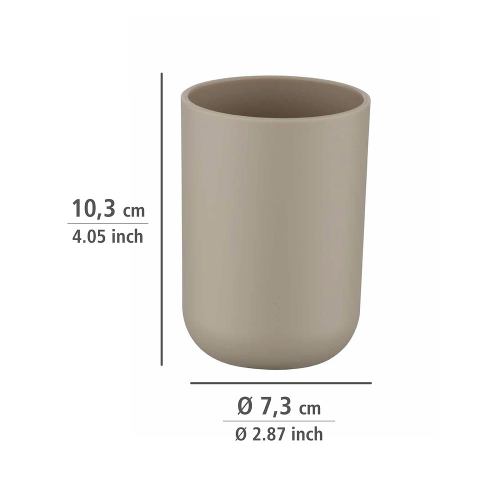 71167800_badzuebhoer-set-braisl-taupe6 BRASIL taupe Badzubehör-Set, 4-teilig