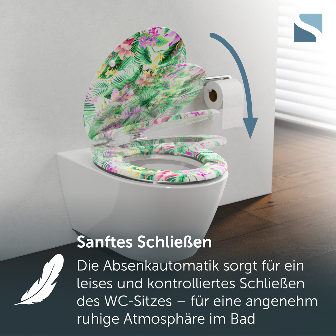 TROPICAL WC-Sitz mit MDF-Holzkern