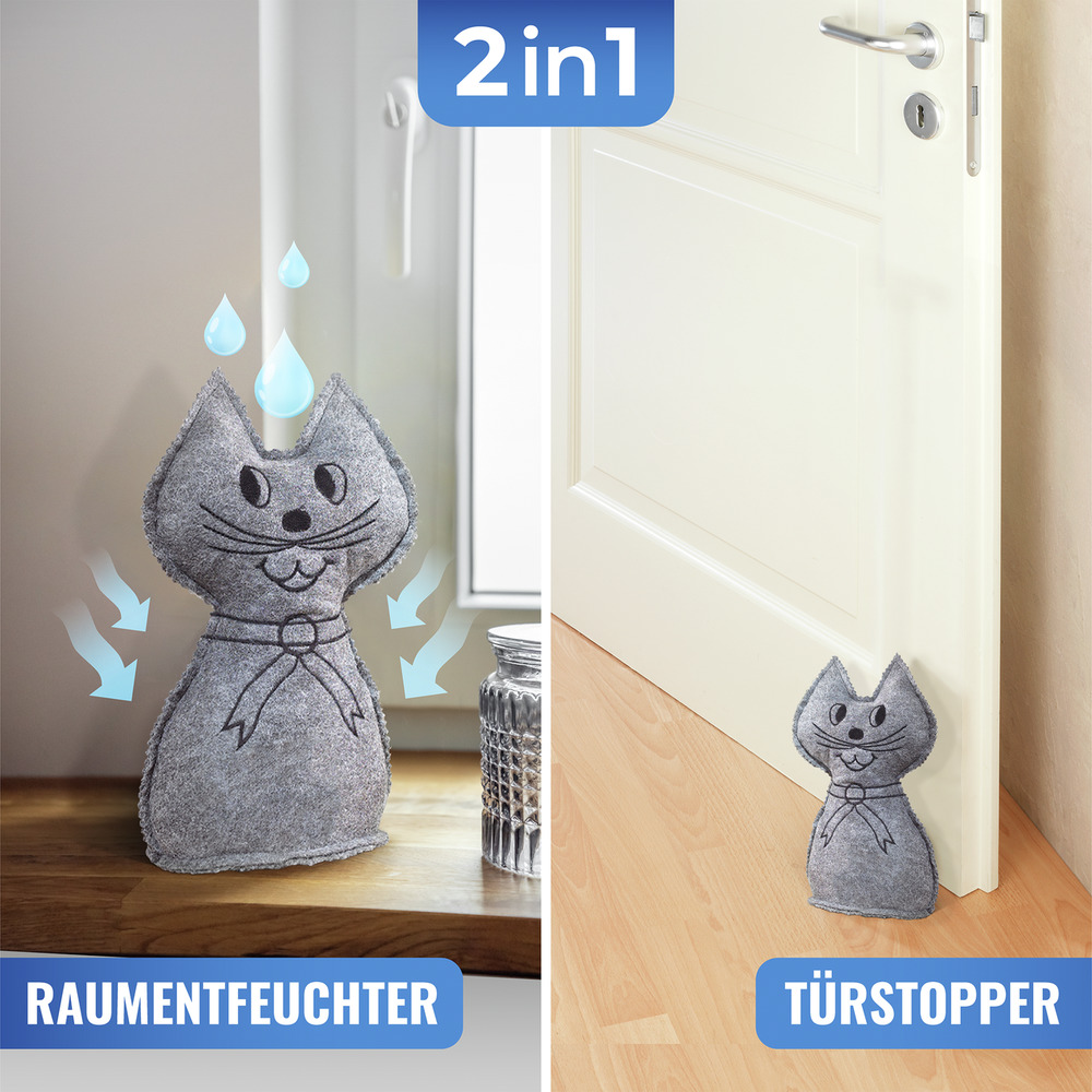  KATZE Raumentfeuchter 1000g, 2er Set
