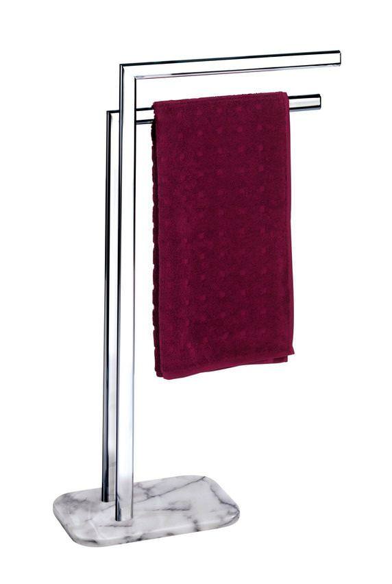 22506100_handtuchstaender-onyx-3 ONYX Handtuchständer, Bodenplatte aus Marmor