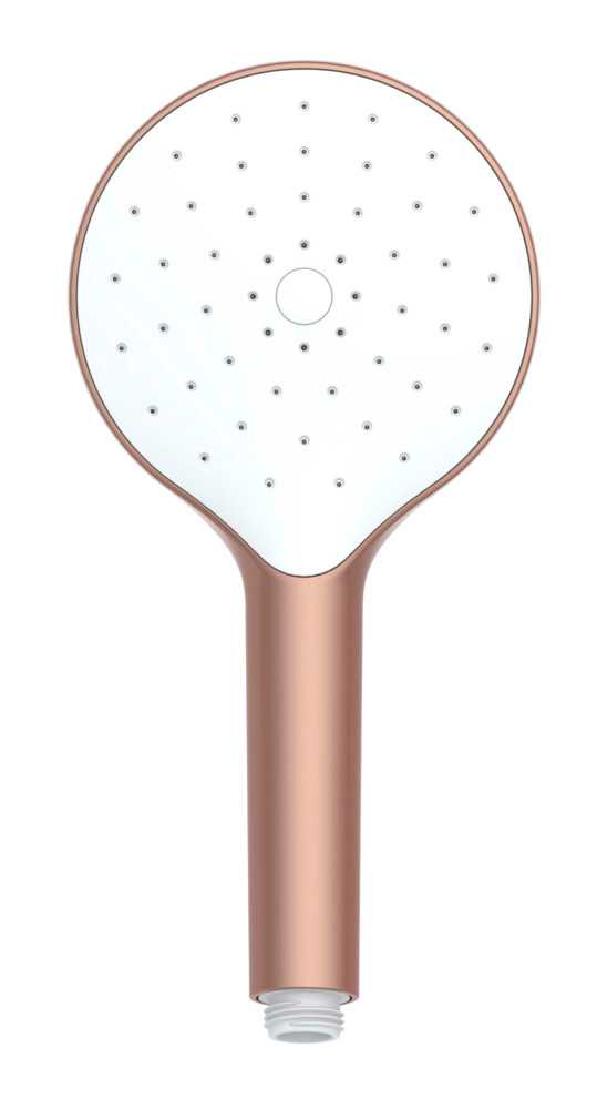AUTOMATIC Cleaning rosé Duschkopf Ø12 cm
