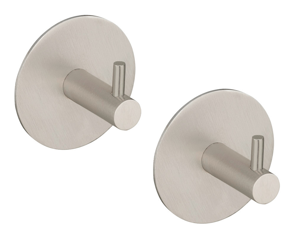 Wandhaken Uno Mod. MELETO, Matt, 2er Set