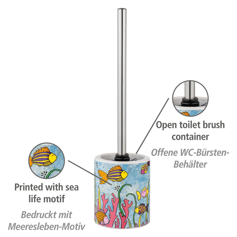 Rollin'Art OCEAN LIFE WC-Bürste aus Keramik