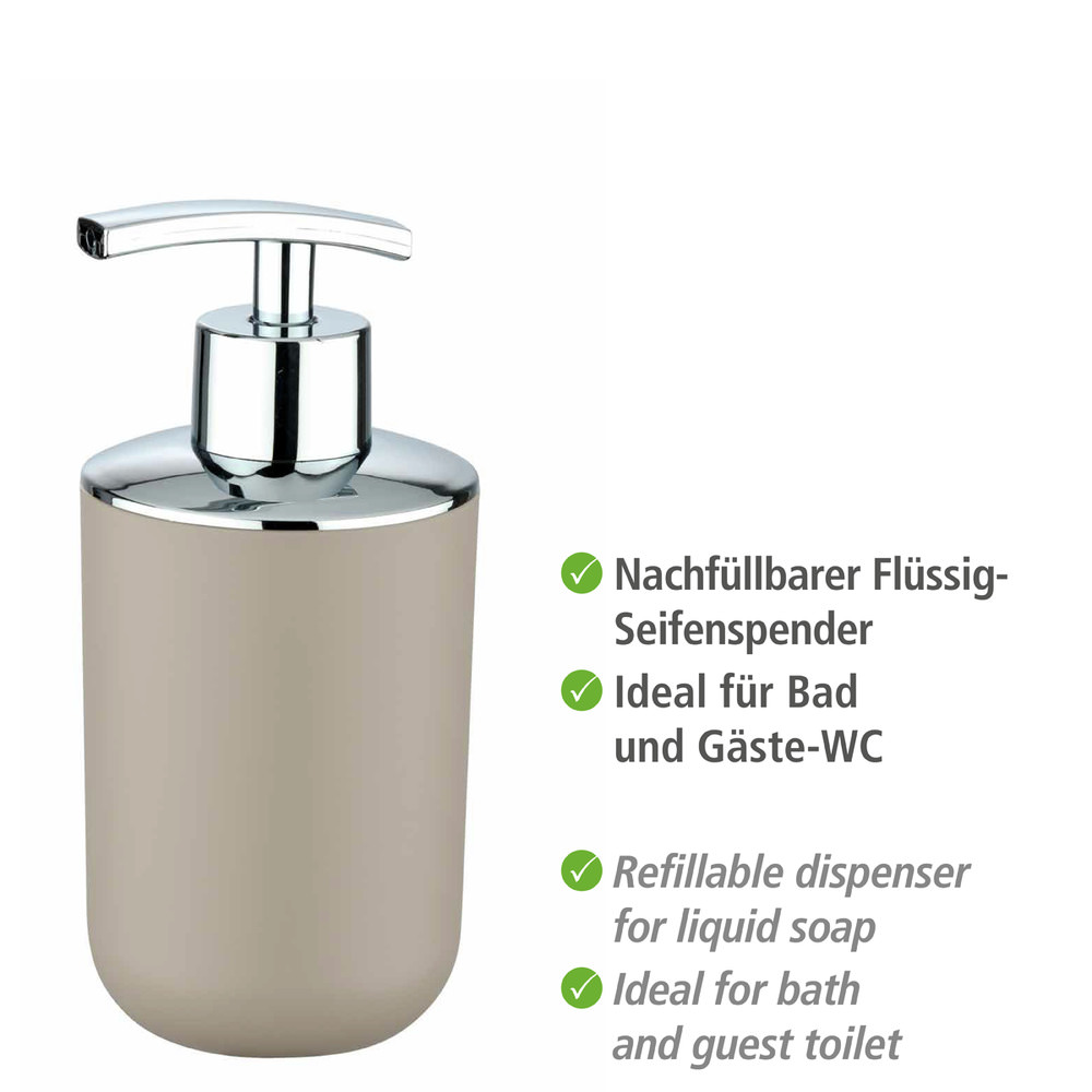 71167800_badzuebhoer-set-braisl-taupe2 BRASIL taupe Badzubehör-Set, 4-teilig