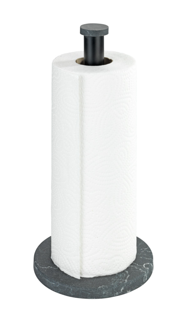 Küchenrollenhalter Mod. Marmor Schwarz
