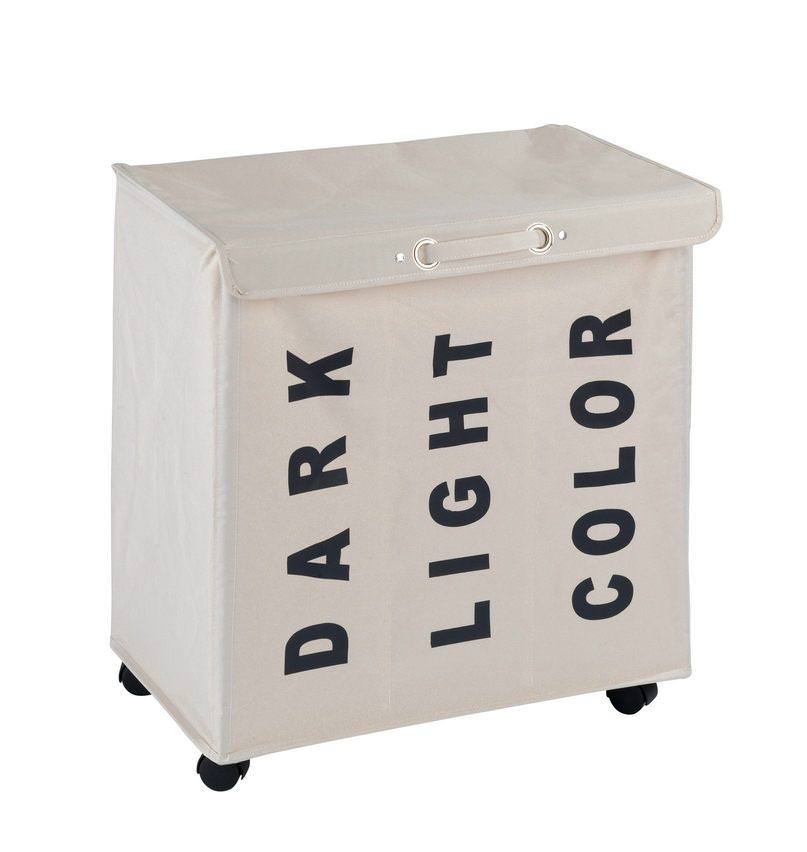 62081100_waeschesammler-trivo-beige-7 TRIVO beige Wäschesammler, 116 Liter