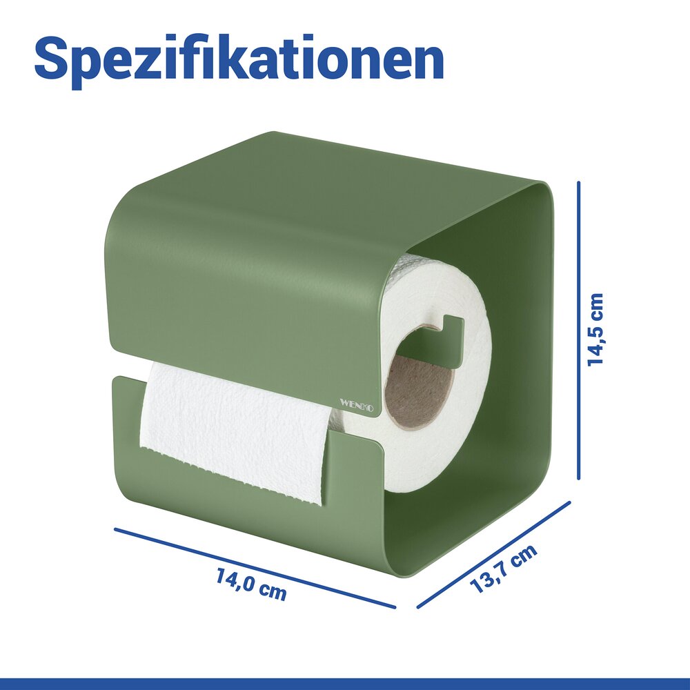 LIZAN grün Turbo-Loc® Toilettenpapierhalter