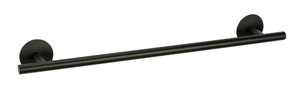 Badetuchstange Uno Mod. MELETO Schwarz, 60 cm