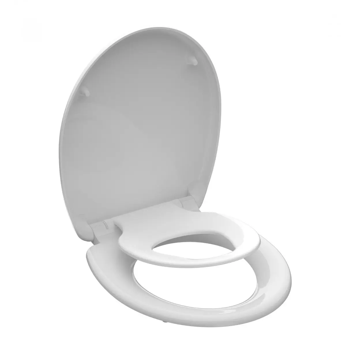 FAMILY WHITE WC-Sitz mit integriertem Kindersitz FAMILY WHITE WC-Sitz mit integriertem Kindersitz