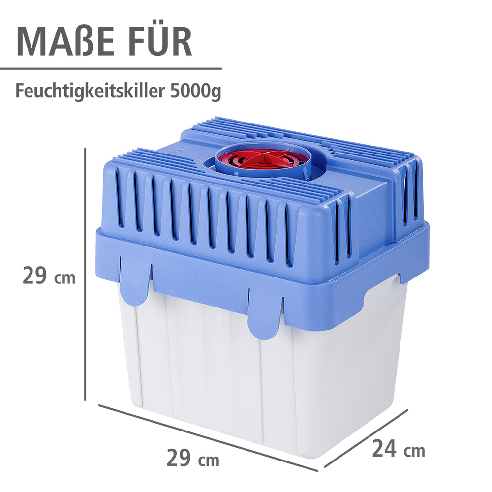 Feuchtigkeitskiller 5 kg für Räume bis 100 m²