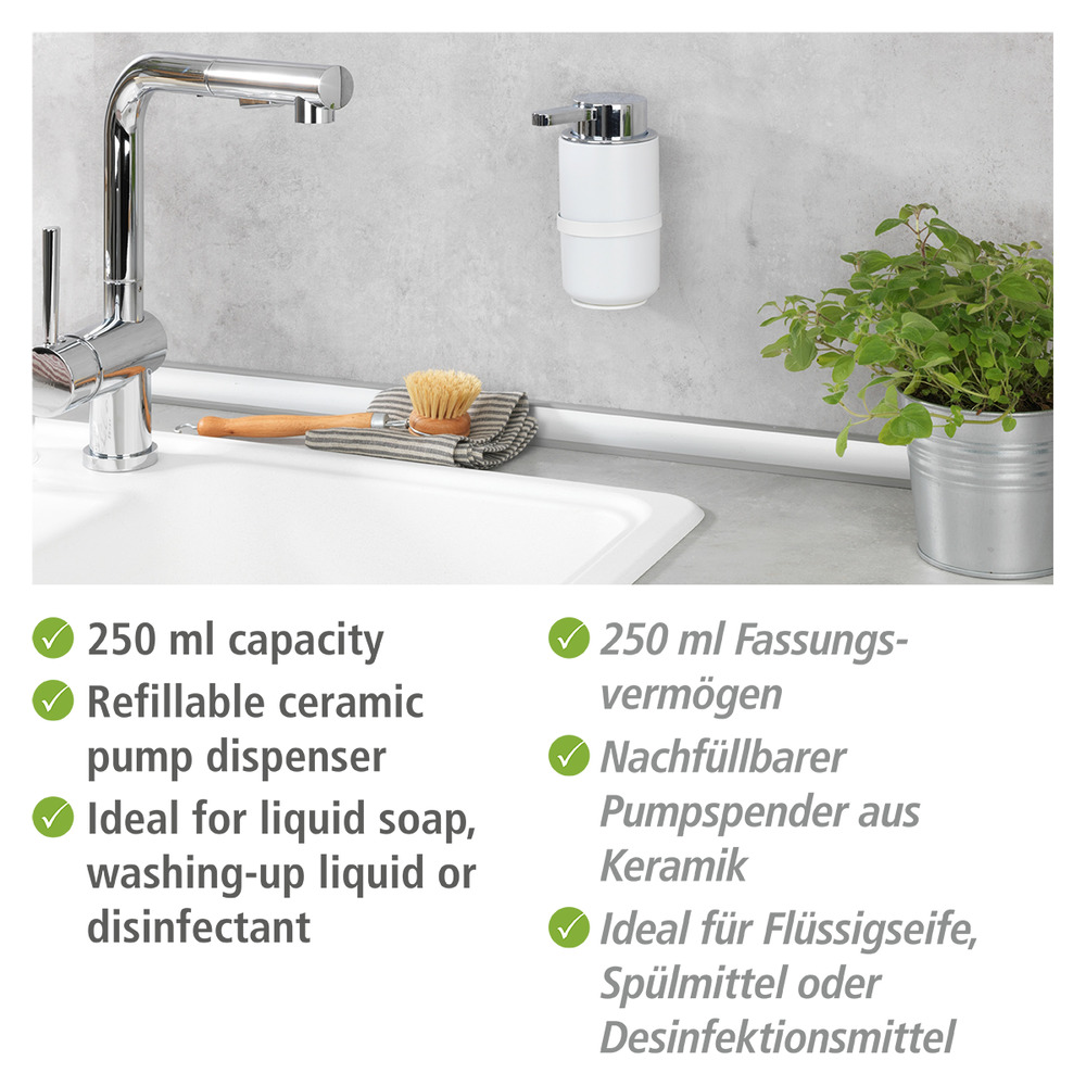WOYA weiss Turbo-Loc® Seifenspender 250 ml WOYA weiss Turbo-Loc® Seifenspender 250 ml