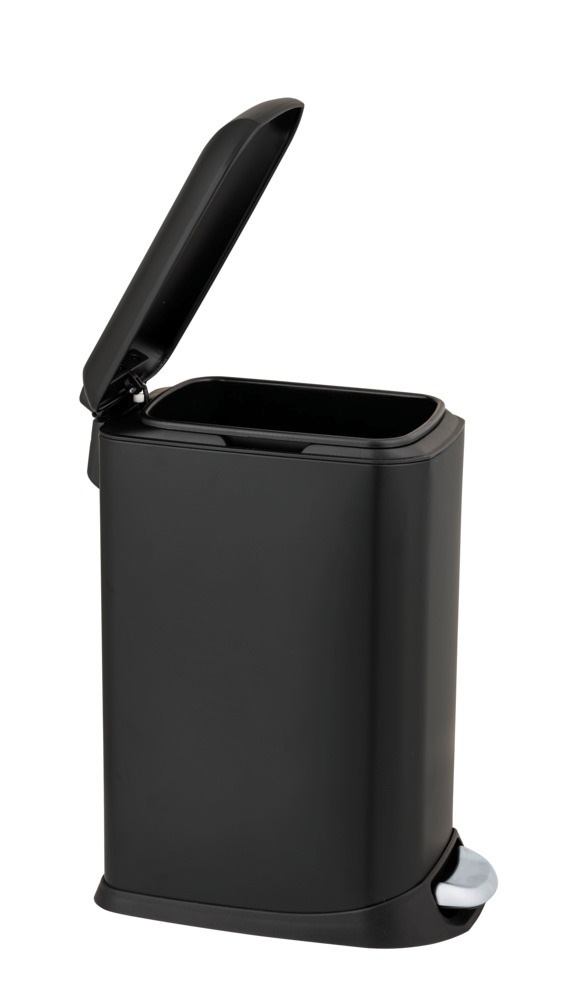 DESIGN schwarz Treteimer, 12 l, Easy Close