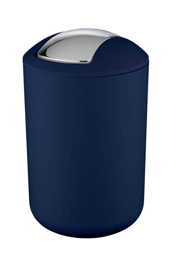 22521100_schwingdeckel-brasil-blau BRASIL  dunkelblau L Schwingdeckeleimer, 6,5 l