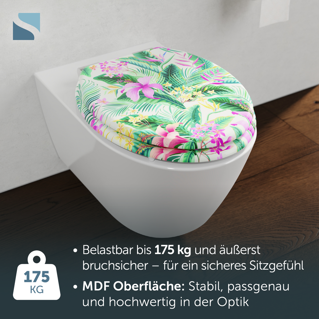 TROPICAL WC-Sitz mit MDF-Holzkern