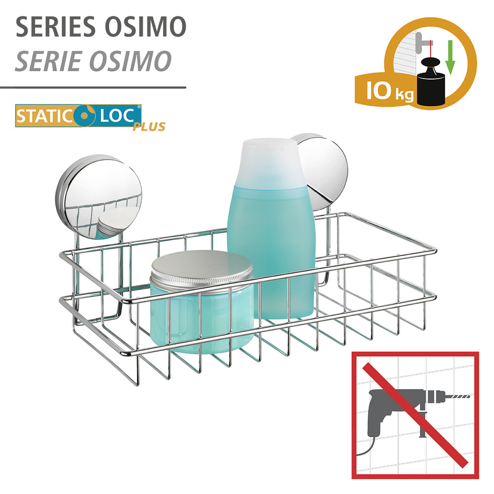 24860100_wandablage-osimo-4 OSIMO Static-Loc® Wandablage, ohne Bohren