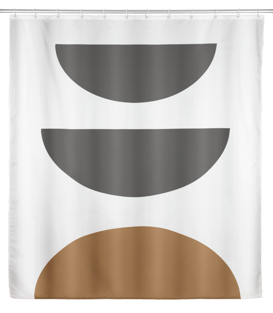 MAHAN Duschvorhang; 180x200 cm, waschbar
