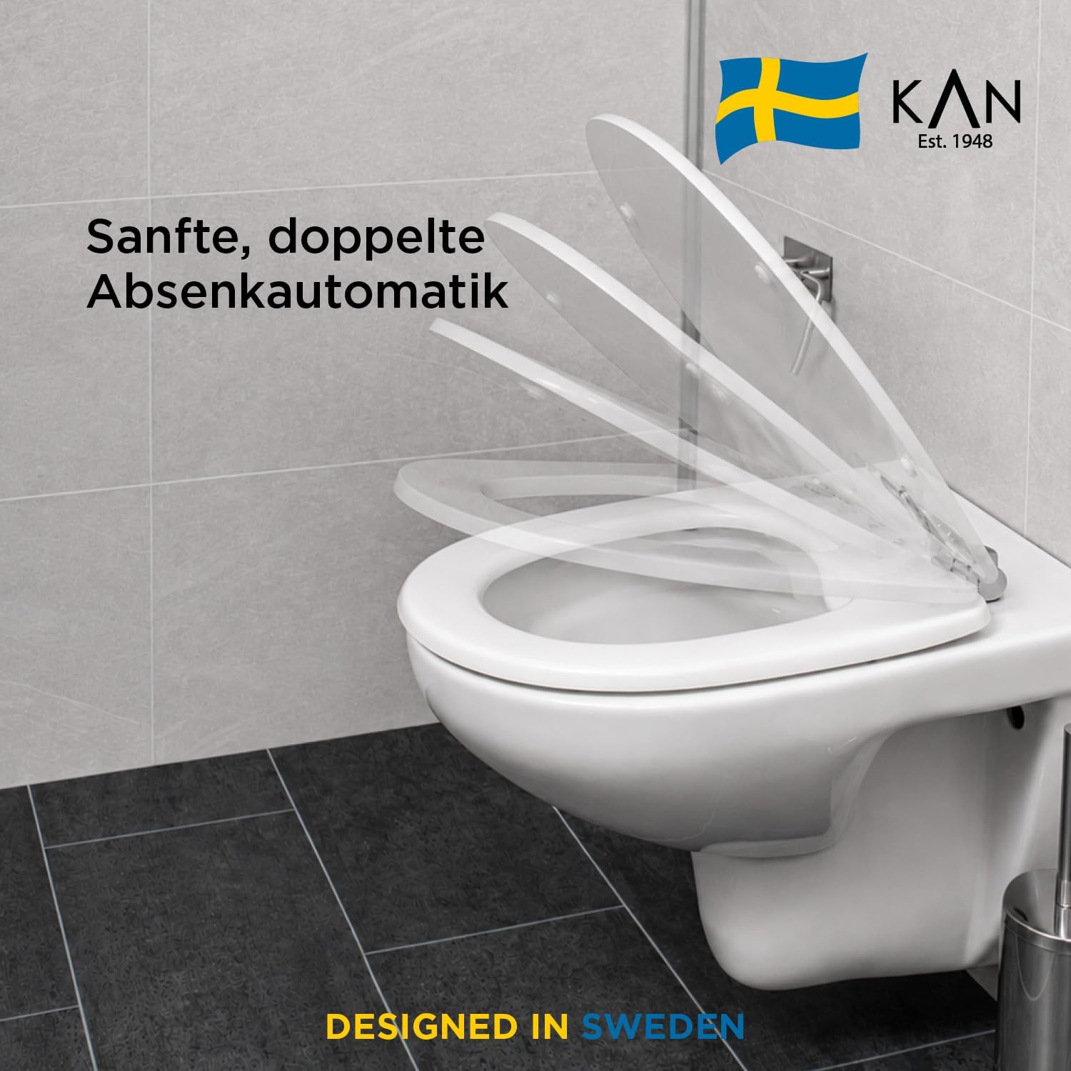 STOCKHOLM Universal WC-Sitz aus Formholz