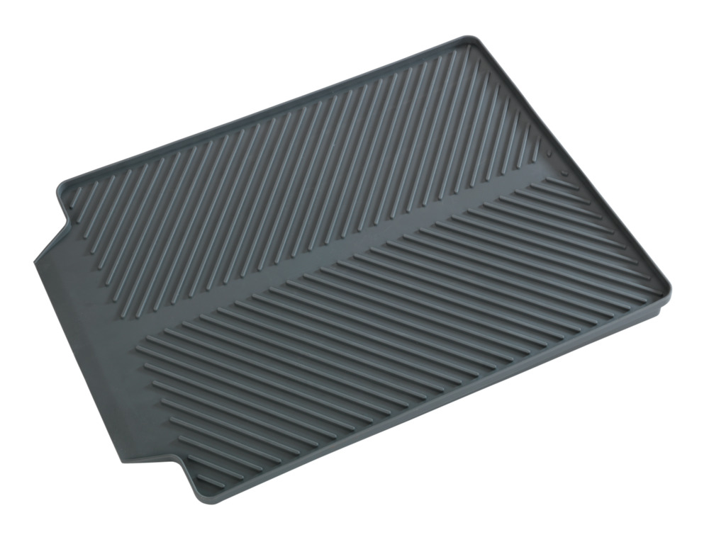LINEA grau Abtropfmatte aus Kunststoff