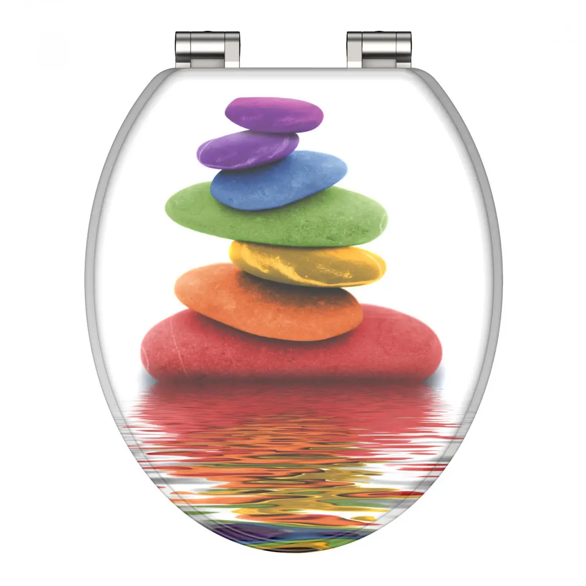 COLORFUL STONES WC-Sitz mit Absenkautomatik COLORFUL STONES WC-Sitz mit Absenkautomatik