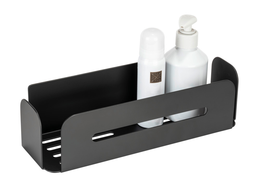 BIVIO black matt Turbo-Loc® Wandablage ohne Bohren BIVIO black matt Turbo-Loc® Wandablage ohne Bohren