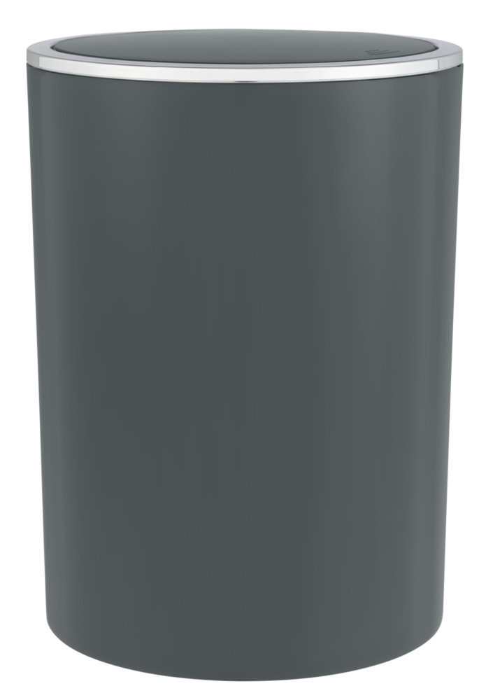 25146100_schwingdeckeleimer-inca-anthrazit2 INCA anthrazit Schwingdeckeleimer, 5 Liter