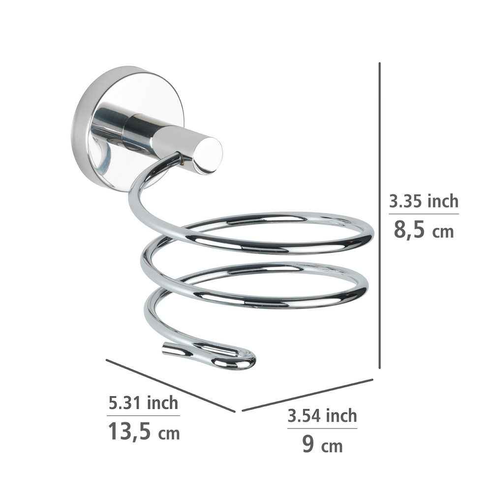 24843100_haartrocknerhalter-bosio-2 BOSIO Shine Haartrocknerhalter aus Edelstahl