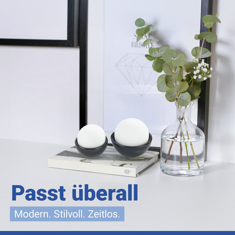 RONDO Luftbefeuchter aus Keramik, 2er-Set