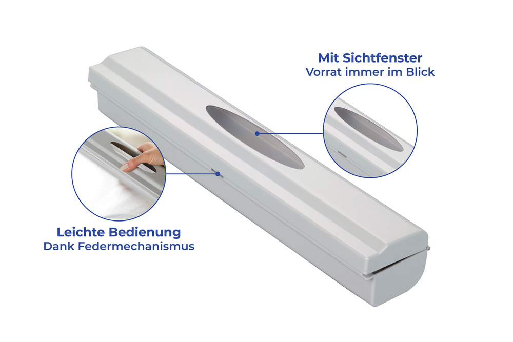 PERFECT CUTTER Folienschneider in lichtgrau, 2er-Set