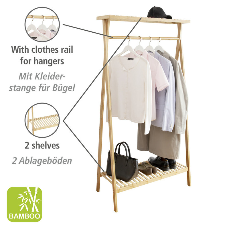 LANAI Standgarderobe aus Bambus