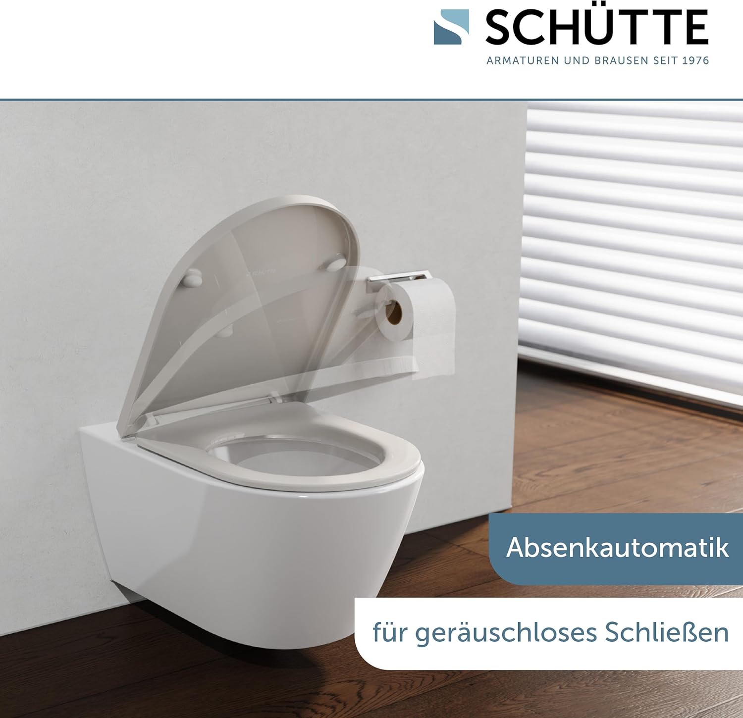 WHITE Premium WC-Sitz D-Form belastbar bis 250 kg