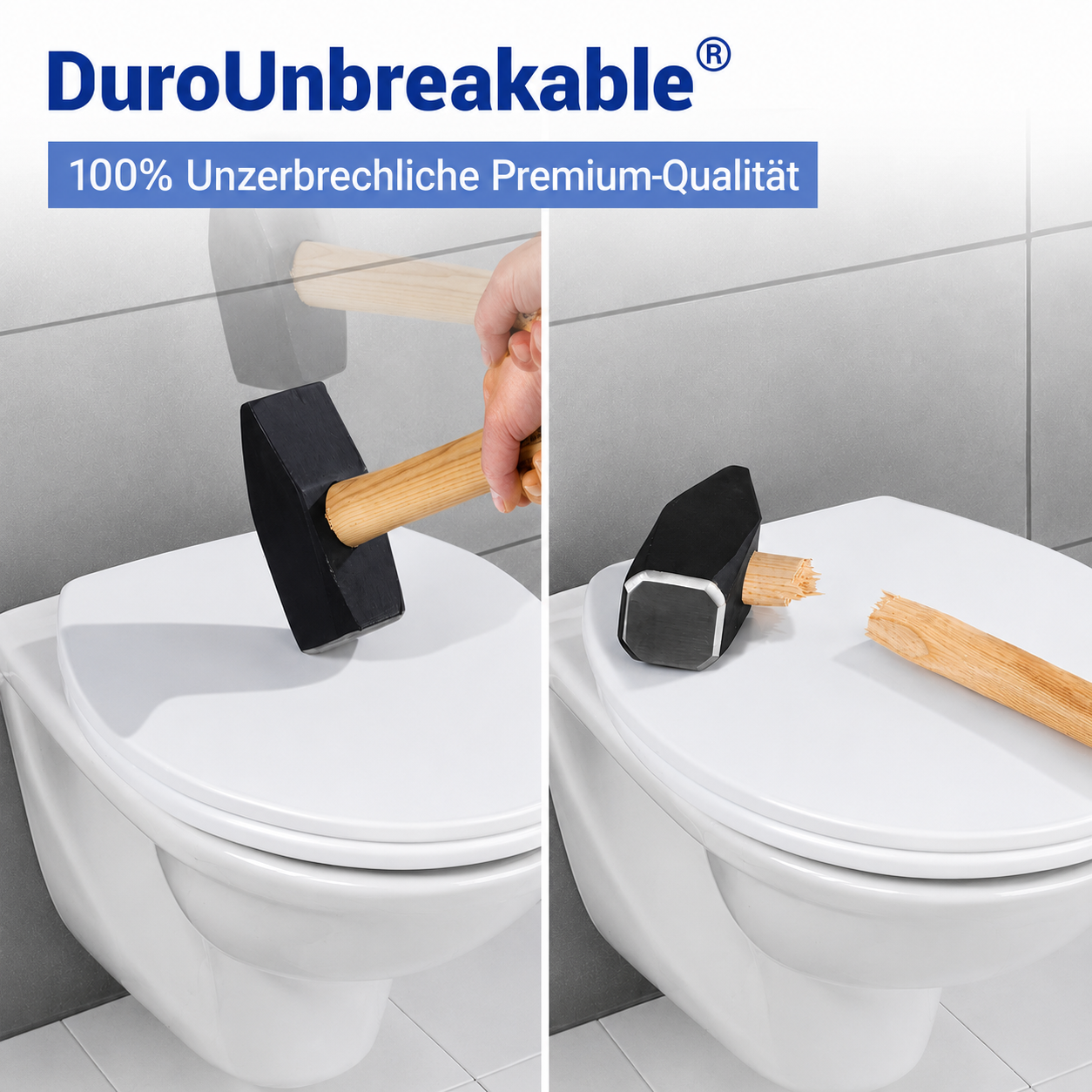 CREVADA WC-Sitz DuroUnbreakable® bis 1500 kg